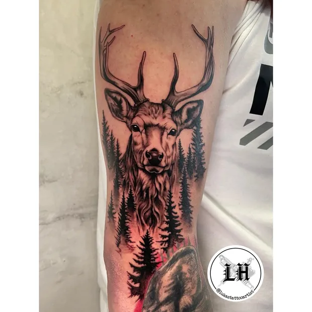 Realistik-Tattoo aus dem Studio Sweet Temptation in Bottrop