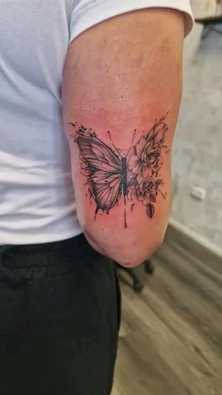 Farbtattoo aus dem Studio Sweet Temptation in Bottrop
