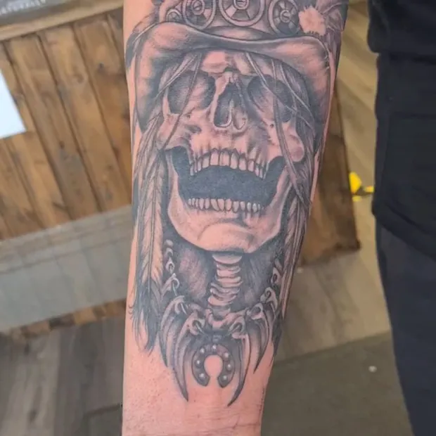 Realistik-Tattoo aus dem Studio Sweet Temptation in Bottrop
