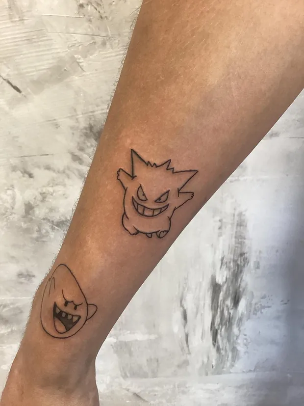 Feinlinien-Tattoo aus dem Studio Sweet Temptation in Bottrop