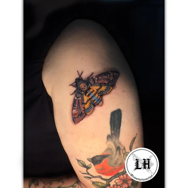 Ornamentales Tattoo aus dem Studio Sweet Temptation in Bottrop