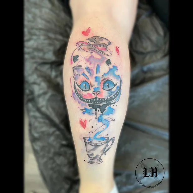 Farbtattoo aus dem Studio Sweet Temptation in Bottrop