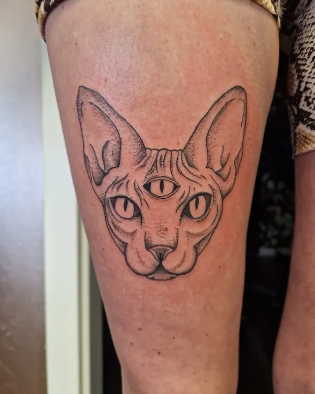 Realistik-Tattoo aus dem Studio Sweet Temptation in Bottrop