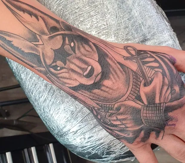 Realistik-Tattoo aus dem Studio Sweet Temptation in Bottrop