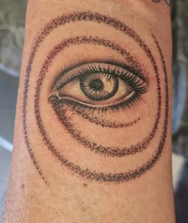 Realistik-Tattoo aus dem Studio Sweet Temptation in Bottrop