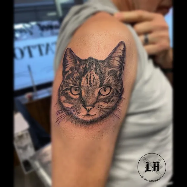 Realistik-Tattoo aus dem Studio Sweet Temptation in Bottrop