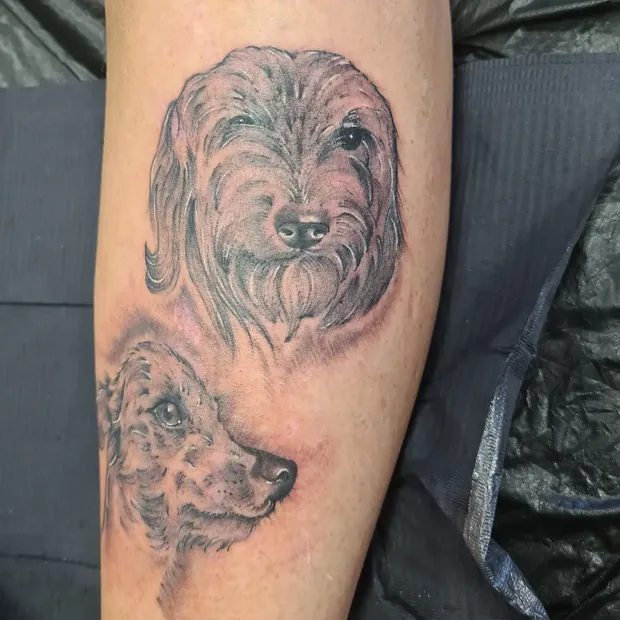Realistik-Tattoo aus dem Studio Sweet Temptation in Bottrop