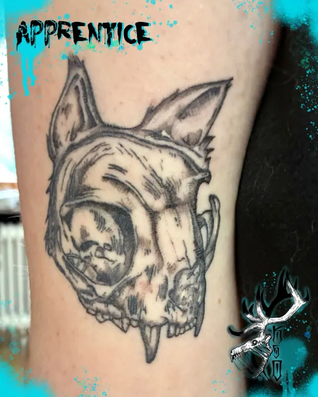 Realistik-Tattoo aus dem Studio Sweet Temptation in Bottrop