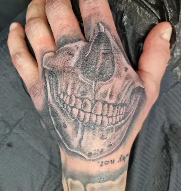 Realistik-Tattoo aus dem Studio Sweet Temptation in Bottrop