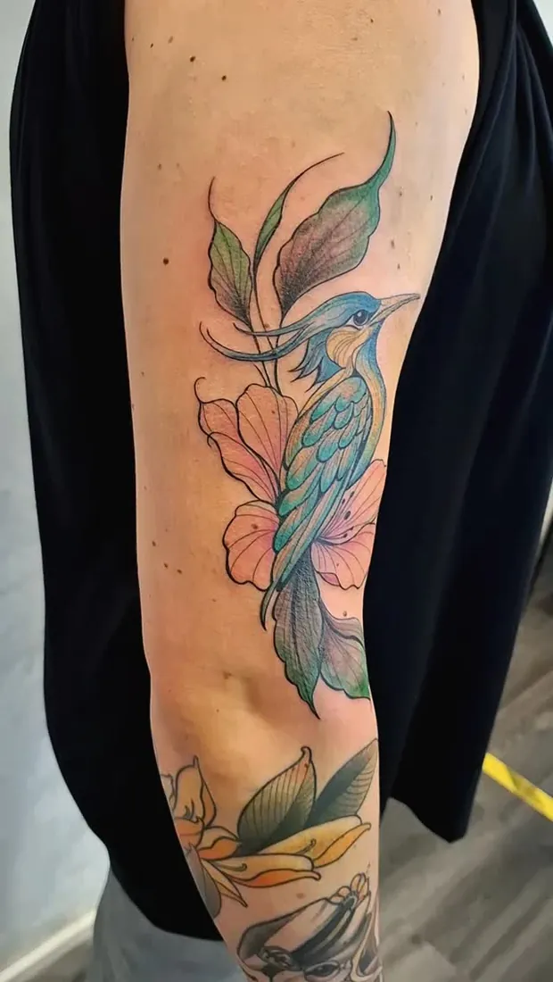 Farbtattoo aus dem Studio Sweet Temptation in Bottrop